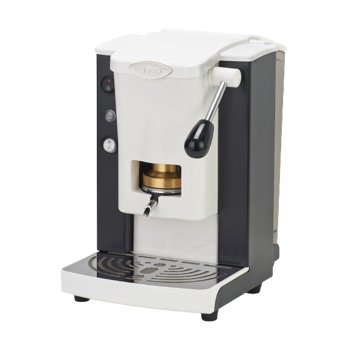 FABER Macchina da Caffè a cialde - Piccola Slot Pure White Nero 1,5 l - compatibile ESE (44mm)