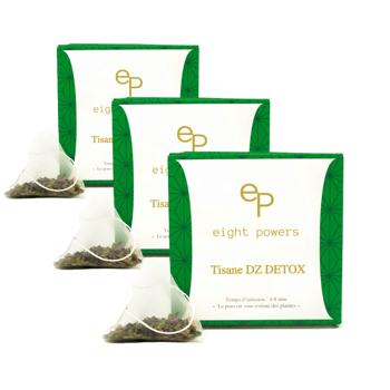 Kräutertee DZ Detox - Pack 3 × Teebeutel 36 g