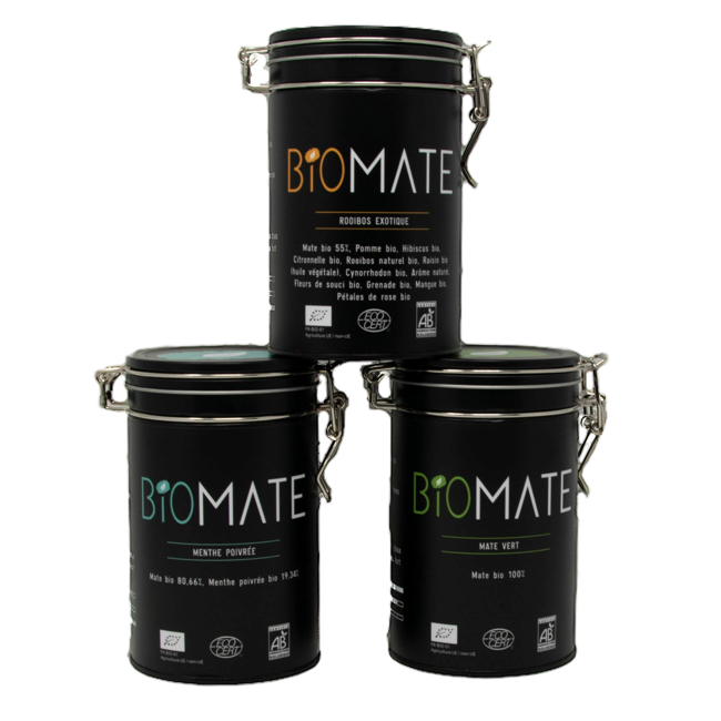 Biomaté - Decouverte Boite En Metal Coffret Decouverte 450 G by Biomaté