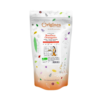 Origines Tea&Coffee Rooibos Orangette En Vrac 1Kg Fleur De The 1 Kg - Pochette 1 kg