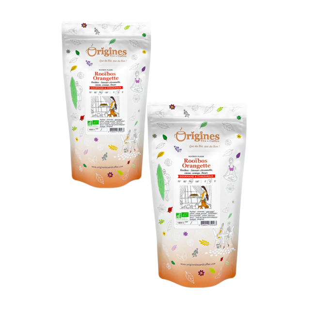 Rooïbos Orangette sfuso - 1kg by Origines Tea&Coffee