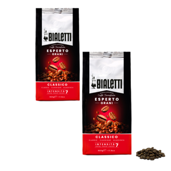 Kaffeebohnen - Esperto Grani Classico - 500g - Pack 2 × Bohnen Beutel 500 g