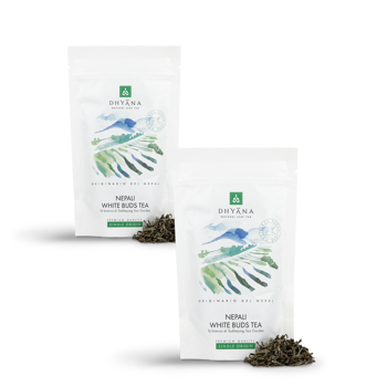 Nepali White Buds Tea 50 g - Pack 2 × Bustina 50 g