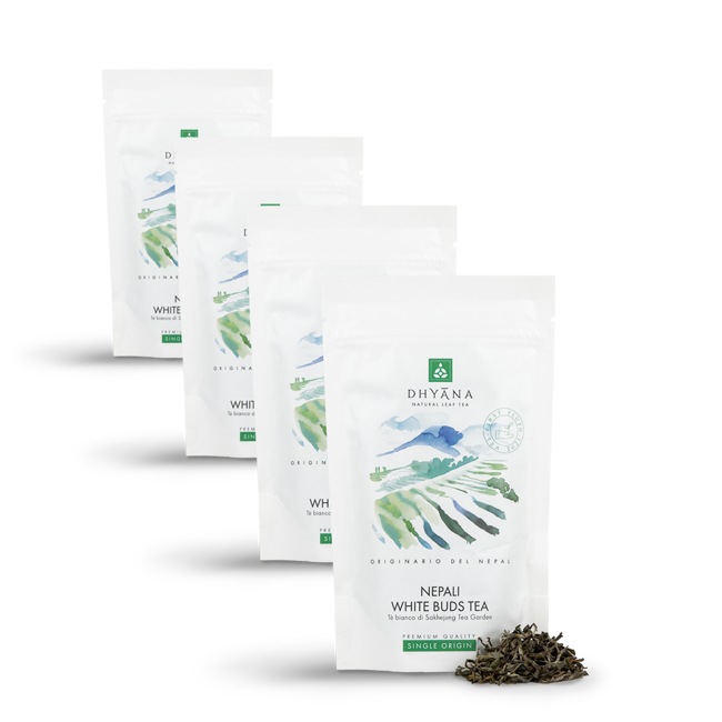 Dhyana Nepali White Buds Tea 50 G - 50 G by Dhyana