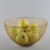 Zweiter Produktbild Obstkorb aus Vergoldetem Draht - Konisch 25 cm by Aulica