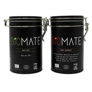 Biomaté Duo Decouverte Mate Vert Baies Sauvages Box Decouverte Cadeau 300 G - Coffret découverte 300 g