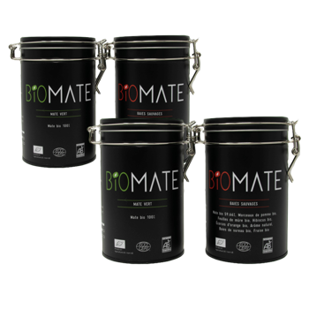 Entdeckerpaar: Grüner Mate - Wild Berry - Pack 2 × Entdecker Paket 300 g