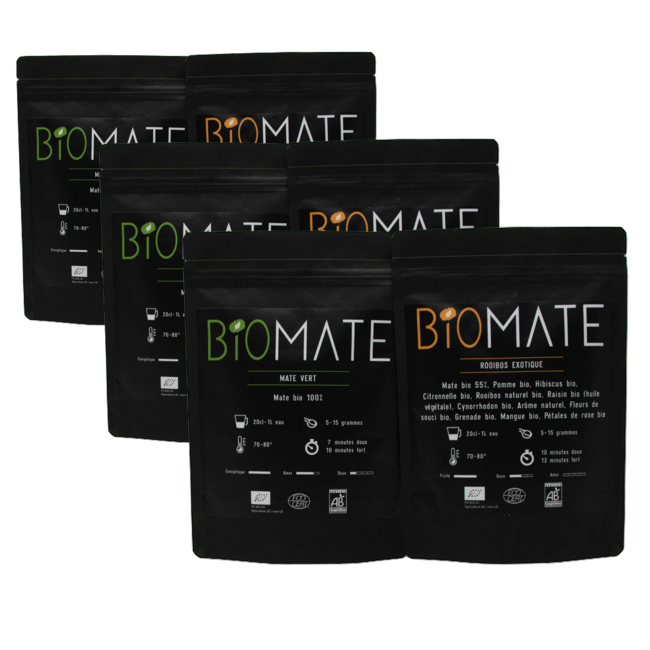 Scoperta Duo: Mate Verde e Rooibos Esotici by Biomaté