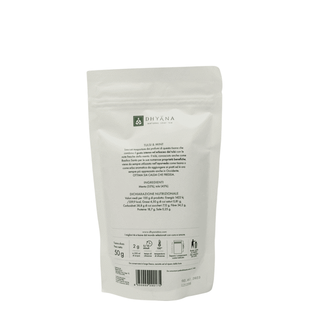 Zweiter Produktbild Tulsi & Minze 50 g by Dhyana