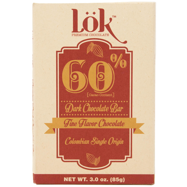 LÖK FOODSTablette Chocolat 60 Single Origin X3 Boites 255 G by LÖK FOODS