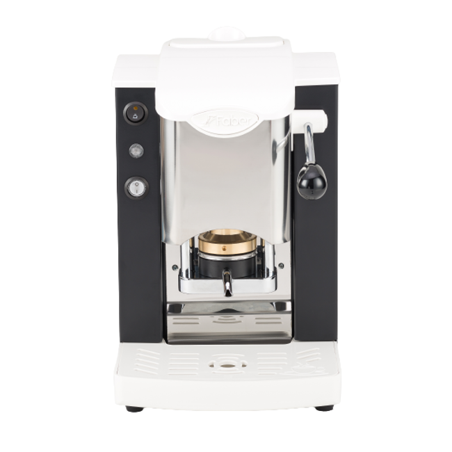 Zweiter Produktbild FABER Kaffeepadmaschine - Slot Inox White Black 1,3 l by Faber