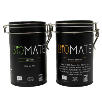 Biomaté Duo Decouvert Mate Vert Rooibos Exotique Box Decouverte Cadeau 300 G - Coffret découverte 300 g