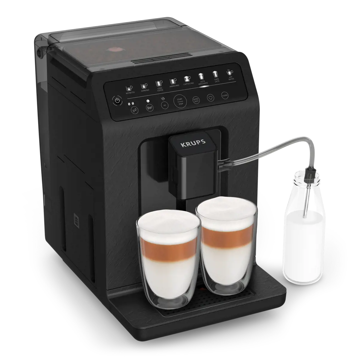 Deuxième image du produit Krups - Evidence Eco Design Ea897B10 - Noir - Machine À Café Grains by Krups