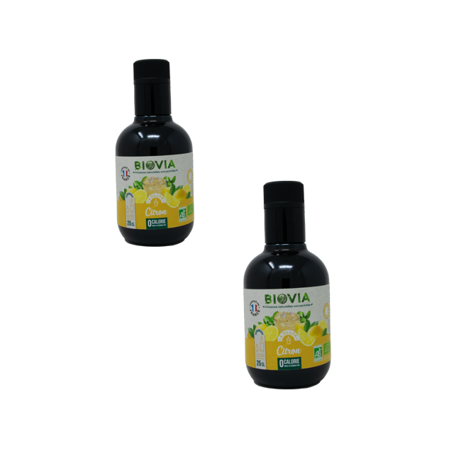 BIOVIA Infusions Concentrées Citron BIO - 250g by Oviatis