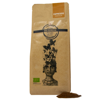 Bio-Espresso Blend - Mahlgrad Filter Beutel 1 kg