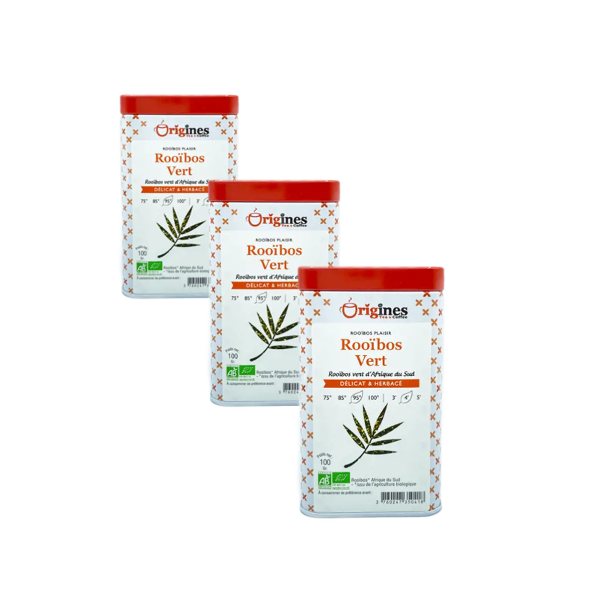 Origines Tea&Coffee Rooibos Vert Afrique Du Sud En - 100G - 100 G by Origines Tea&Coffee