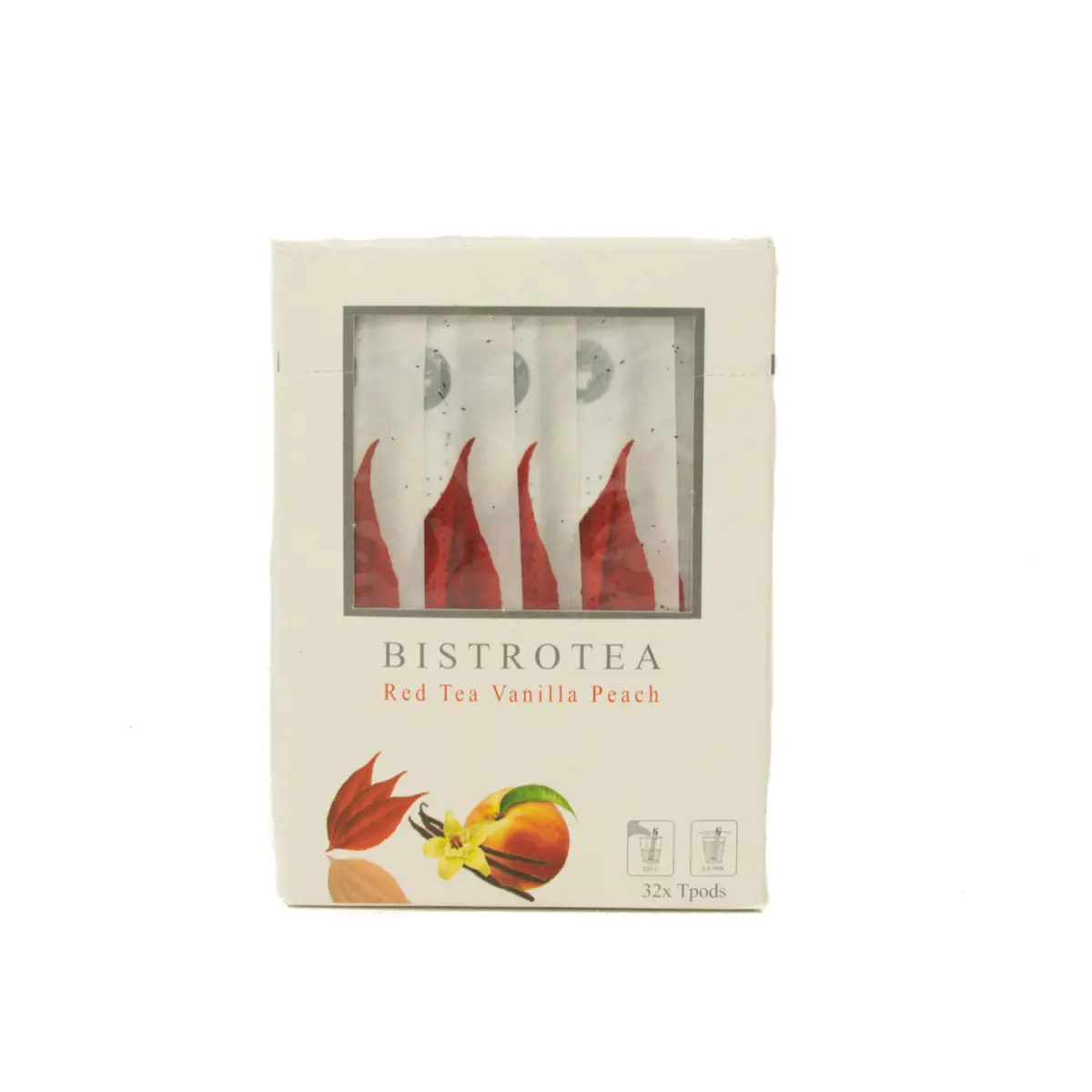 Troisième image du produit Bistrotea Vanille Peche Infusette 32 infusettes by Bistrotea