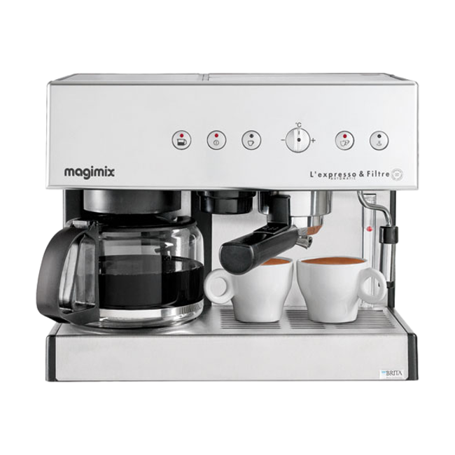 Magimix Magimix L Expresso Filtre Automatique 11423 Machine Expresso Et Filtre Combine Garantie 3 Ans by MAGIMIX